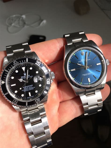 Sub vs. OP39 White Dial 